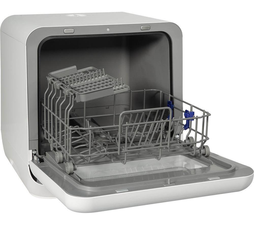 Lavavajillas de encimera RUSSELL HOBBS RH2TTDW0D1W - Blanco