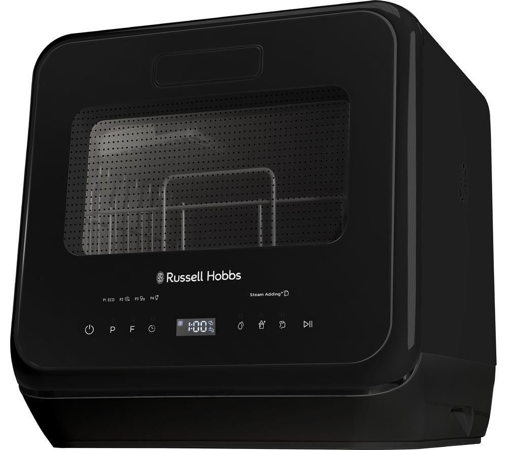 RUSSELL HOBBS RH2TTDW0D1B Table Top Dishwasher - Black