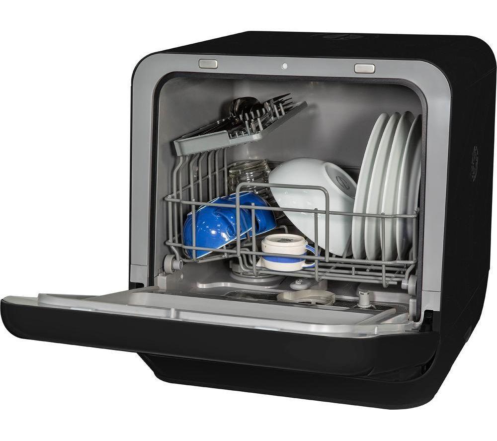 RUSSELL HOBBS RH2TTDW0D1B Tischgeschirrspüler - Schwarz