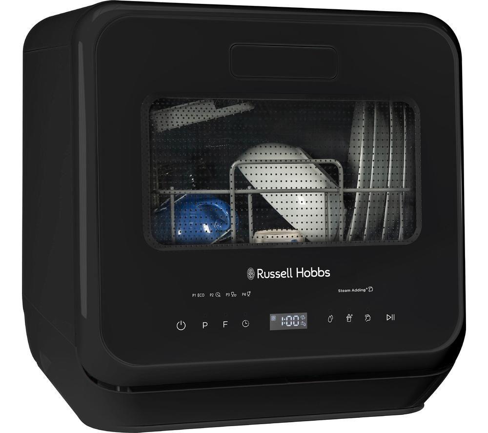 RUSSELL HOBBS RH2TTDW0D1B Tischgeschirrspüler - Schwarz