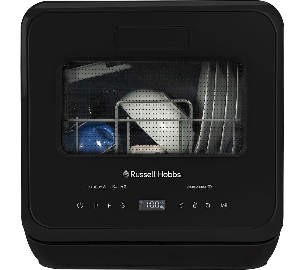 RUSSELL HOBBS RH2TTDW0D1B Tischgeschirrspüler - Schwarz