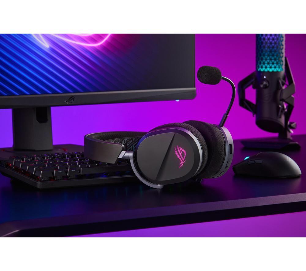 ASUS ROG Pelta Tri-mode Wireless Gaming Headset – Black