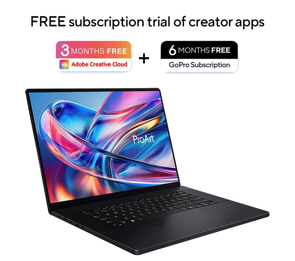 ASUS ProArt P16 Copilot+ PC Portátil OLED de 16" - AMD Ryzen AI 9, 2TB SSD, Negro Nano