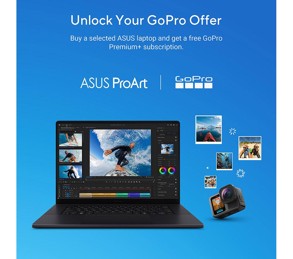 ASUS ProArt P16 Copilot+ PC Portátil OLED de 16" - AMD Ryzen AI 9, 2TB SSD, Negro Nano