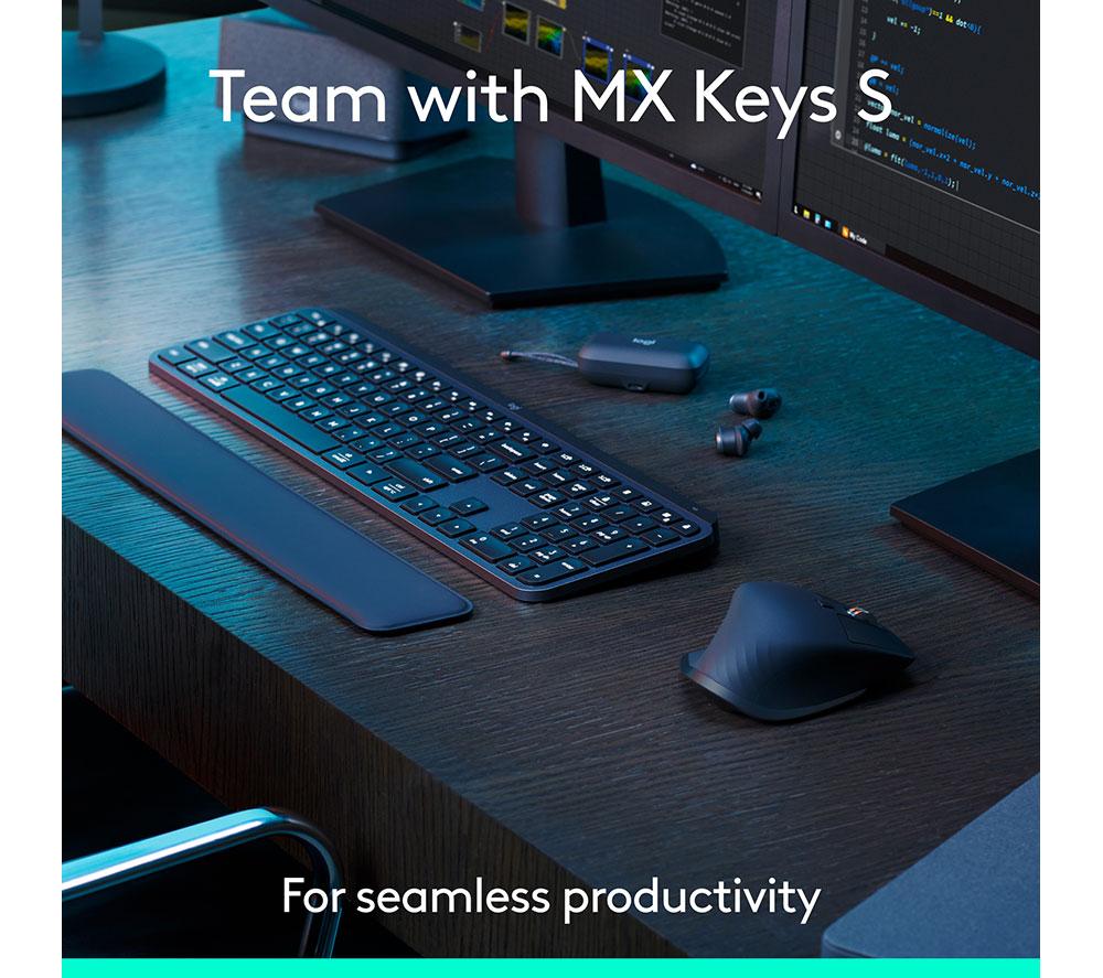 Ratón inalámbrico Logitech MX Master 3S Bluetooth Edition Darkfield