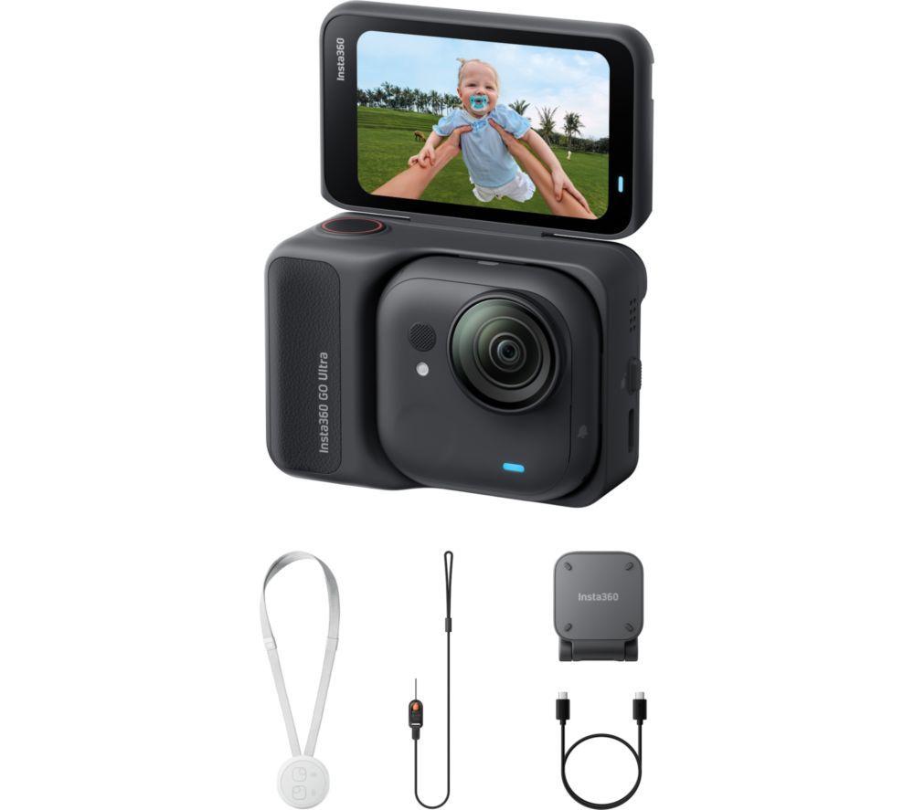 INSTA360 GO Ultra 4K Action Camera - Black