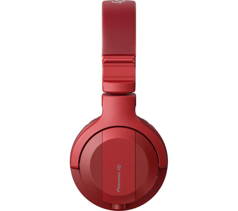 PIONEER DJ HDJ-CUE1BT-R Kabellose Bluetooth-Kopfhörer – Rot