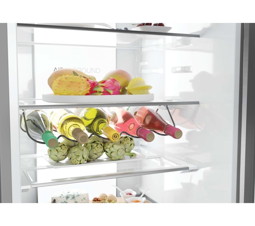 Frigorífico combi inteligente HAIER 3D 60 Serie 7 No Frost HTW7620DNGB – Cristal negro obsidiana