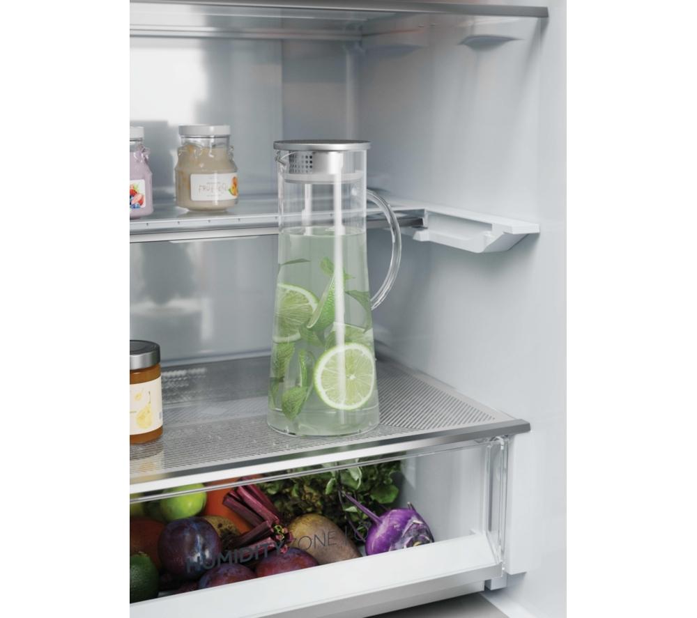 Frigorífico combi inteligente HAIER 3D 60 Serie 7 No Frost HTW7620DNGB – Cristal negro obsidiana