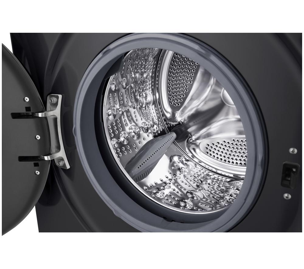 LG Series 2 Direct Drive W4X1095NNK WiFi-enabled 9 kg Washer Dryer - Onyx Black