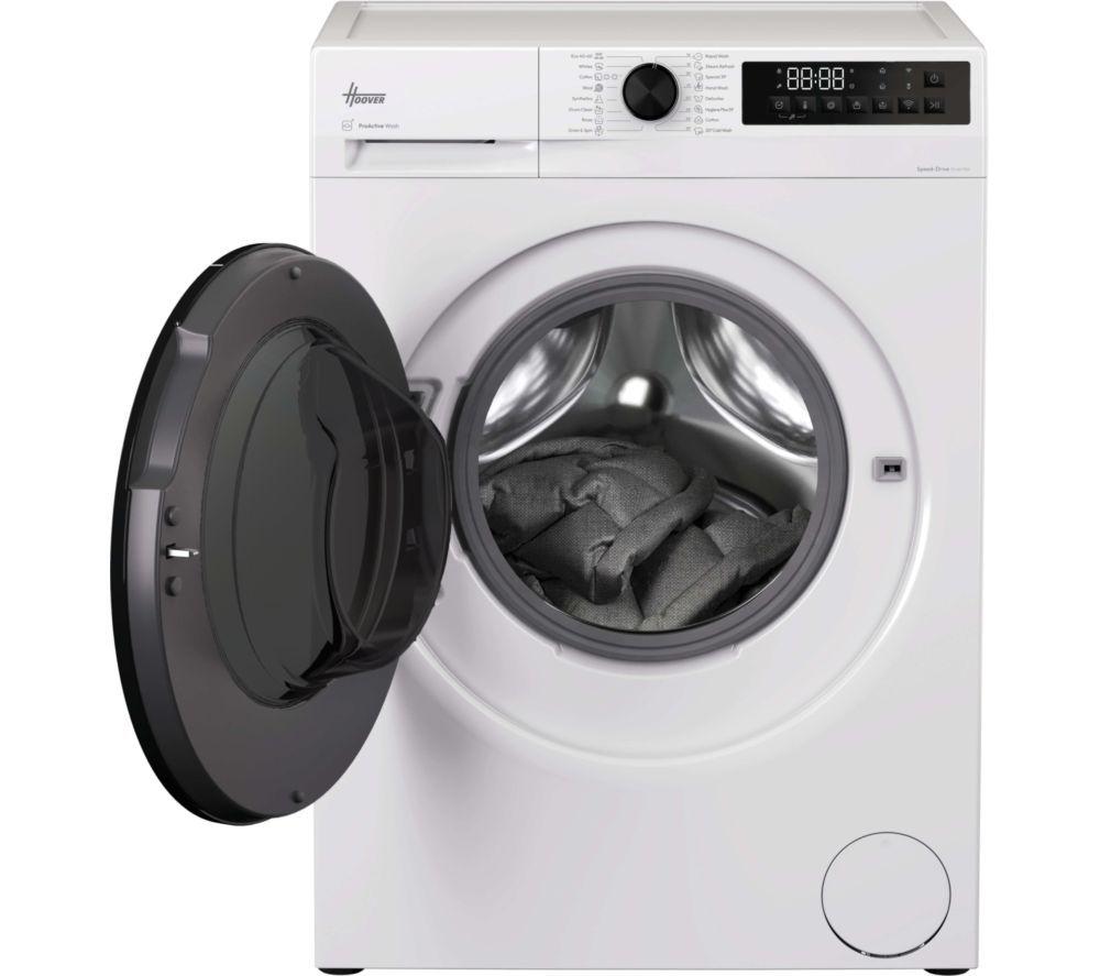 Lavadora secadora HOOVER Pro Wash Series 3 HBWR 485SB6-80 de 8 kg con Wi-Fi - Blanca