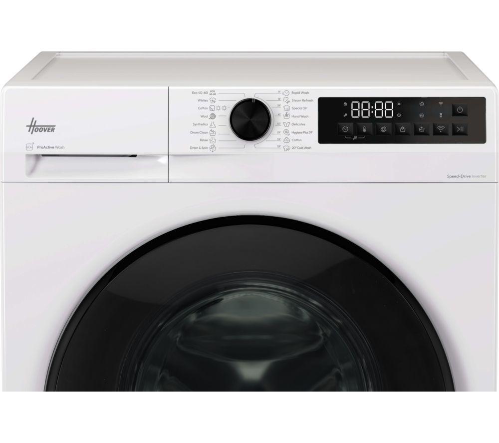 HOOVER Pro Wash Serie 3 HBWR 485SB6-80 WLAN-fähiger 8 kg Waschtrockner – Weiß