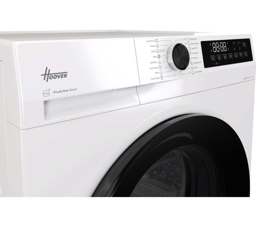 Lavadora secadora HOOVER Pro Wash Series 3 HBWR 485SB6-80 de 8 kg con Wi-Fi - Blanca
