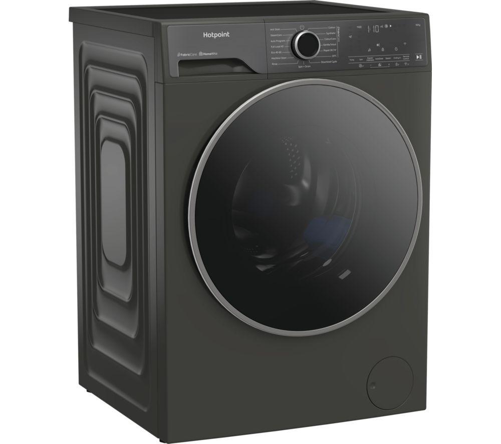 Lavadora HOTPOINT Fabric Care Pro HP 105GA CARE UK con Wi-Fi, 10 kg, 1400 rpm - Gris Manhattan