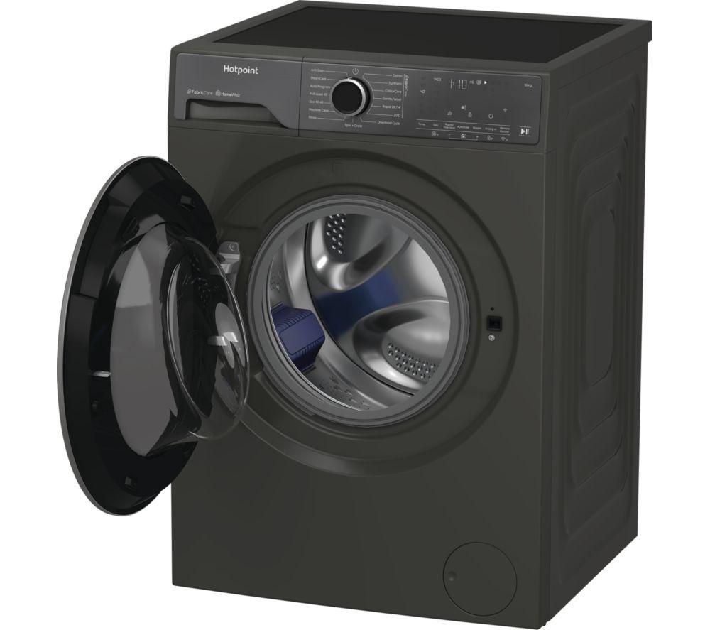 Lavadora HOTPOINT Fabric Care Pro HP 105GA CARE UK con Wi-Fi, 10 kg, 1400 rpm - Gris Manhattan