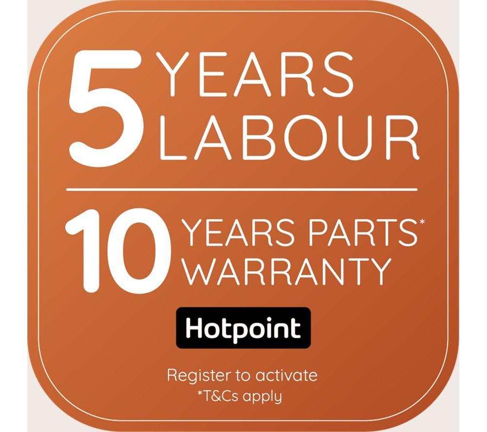 Lavadora HOTPOINT Fabric Care Pro HP 105GA CARE UK con Wi-Fi, 10 kg, 1400 rpm - Gris Manhattan