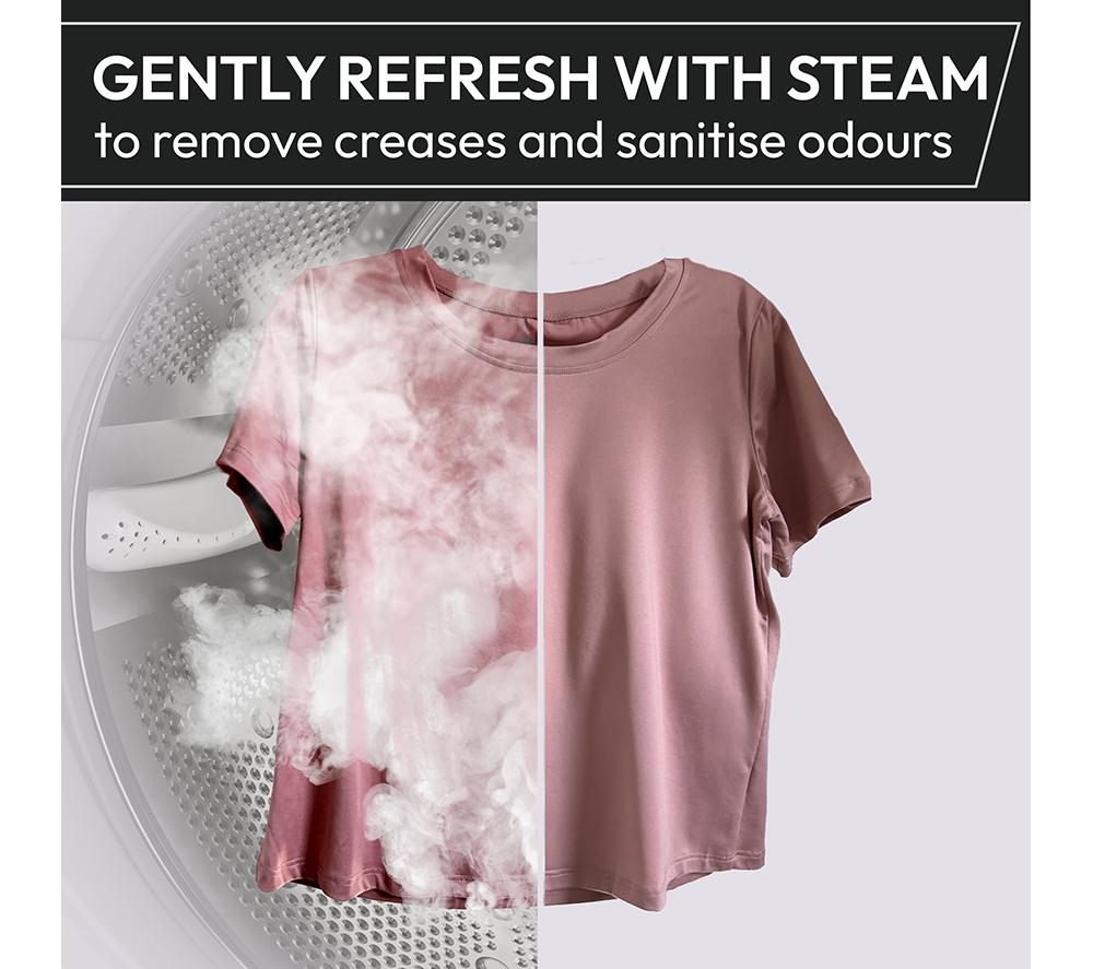 HOOVER Pro Wash Series 3 HBWR 4106B8-80 WiFi-fähiger 10 kg Waschtrockner – Weiß