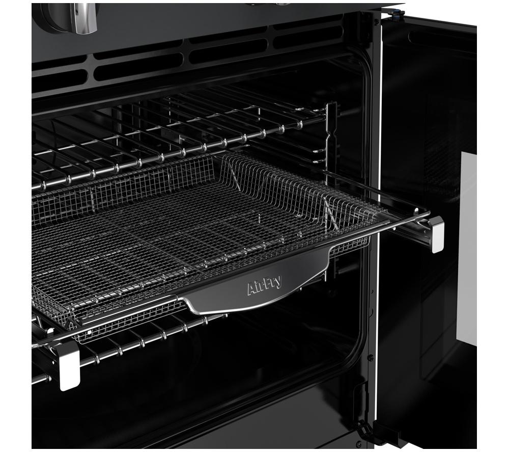 STOVES Richmond Deluxe 100Ei Electric Induction Range Cooker - Midnight Blue & Chrome