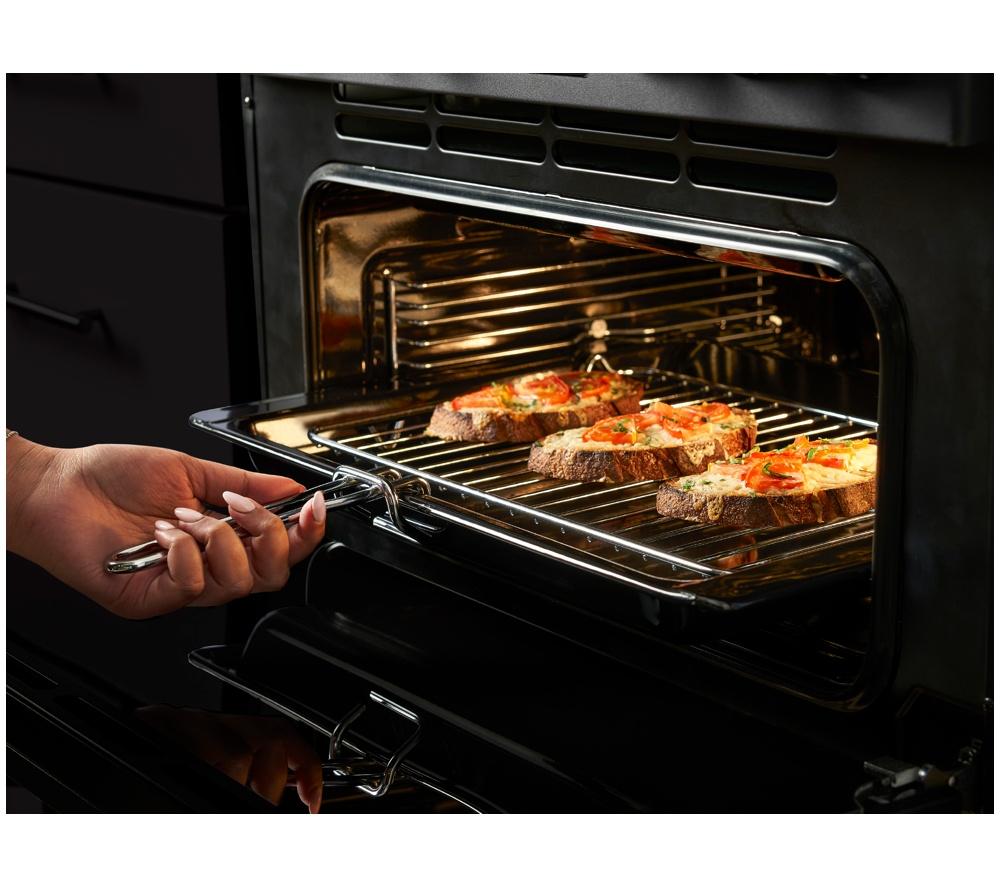 STOVES Richmond Deluxe 100Ei Electric Induction Range Cooker - Midnight Blue & Chrome