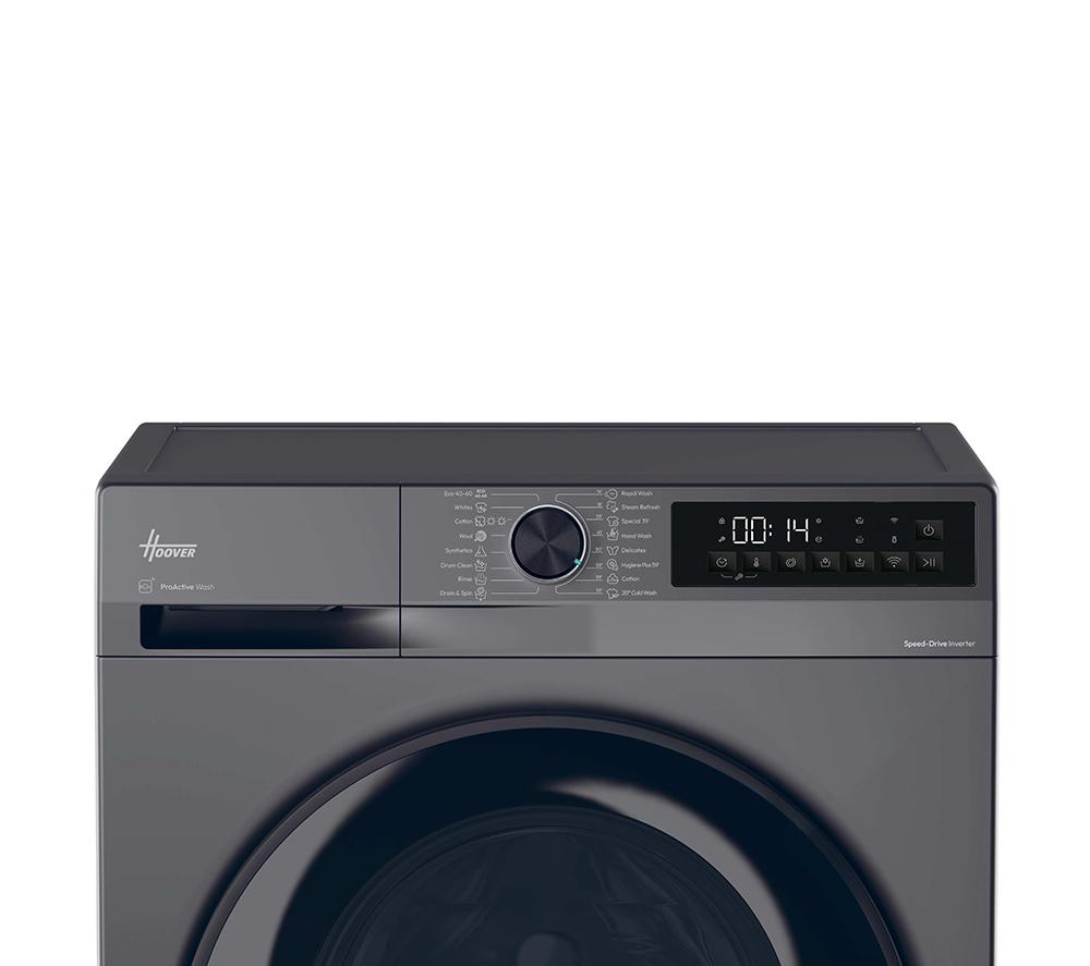 HOOVER Pro Wash Series 3 HBWR 485SB6G-80 Lavadora-secadora inteligente de 8 kg - Grafito