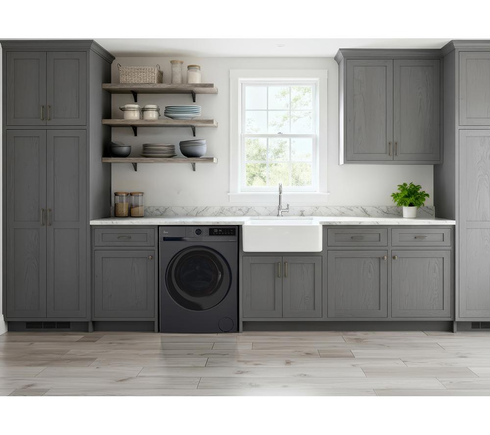 HOOVER Pro Wash Series 3 HBWR 485SB6G-80 Lavadora-secadora inteligente de 8 kg - Grafito
