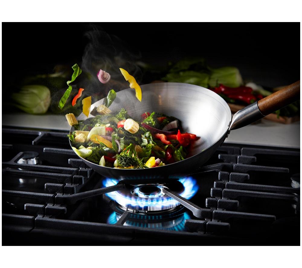 STOVES Richmond Deluxe 100DF Dual Fuel Range Cooker - Midnight Blue & Chrome