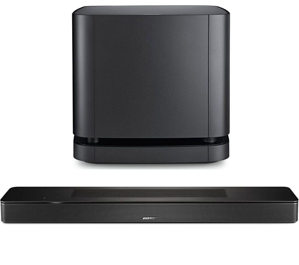 BOSE Smart Compact Sound Bar & Bass Module 500 Bundle