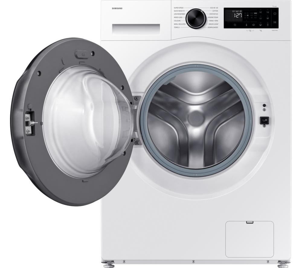 Lavadora Samsung Series 5 AI Energy WW10FG5U34AEEU de 10 kg y 1400 rpm con WiFi - Blanca