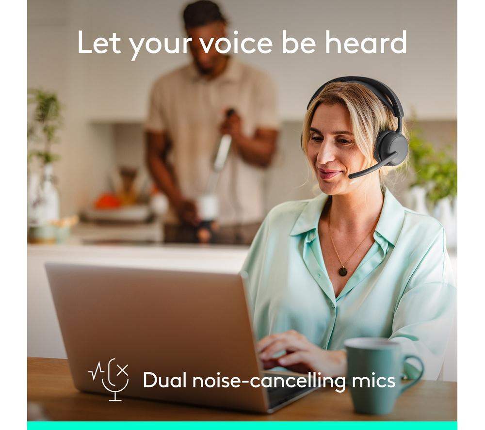 LOGITECH Zone 2 ES Wireless Headset - Graphite