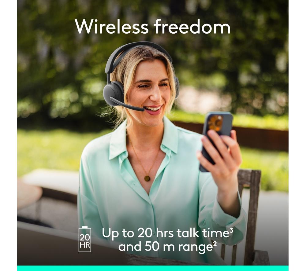 LOGITECH Zone 2 ES Wireless Headset - Graphite