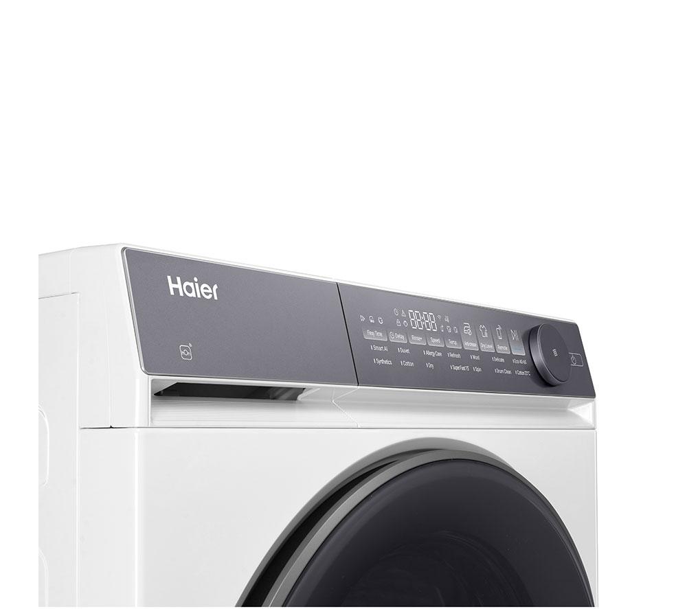HAIER X Series 7 HWD100-B14367UUK Waschtrockner, 10 kg, WLAN – Weiß