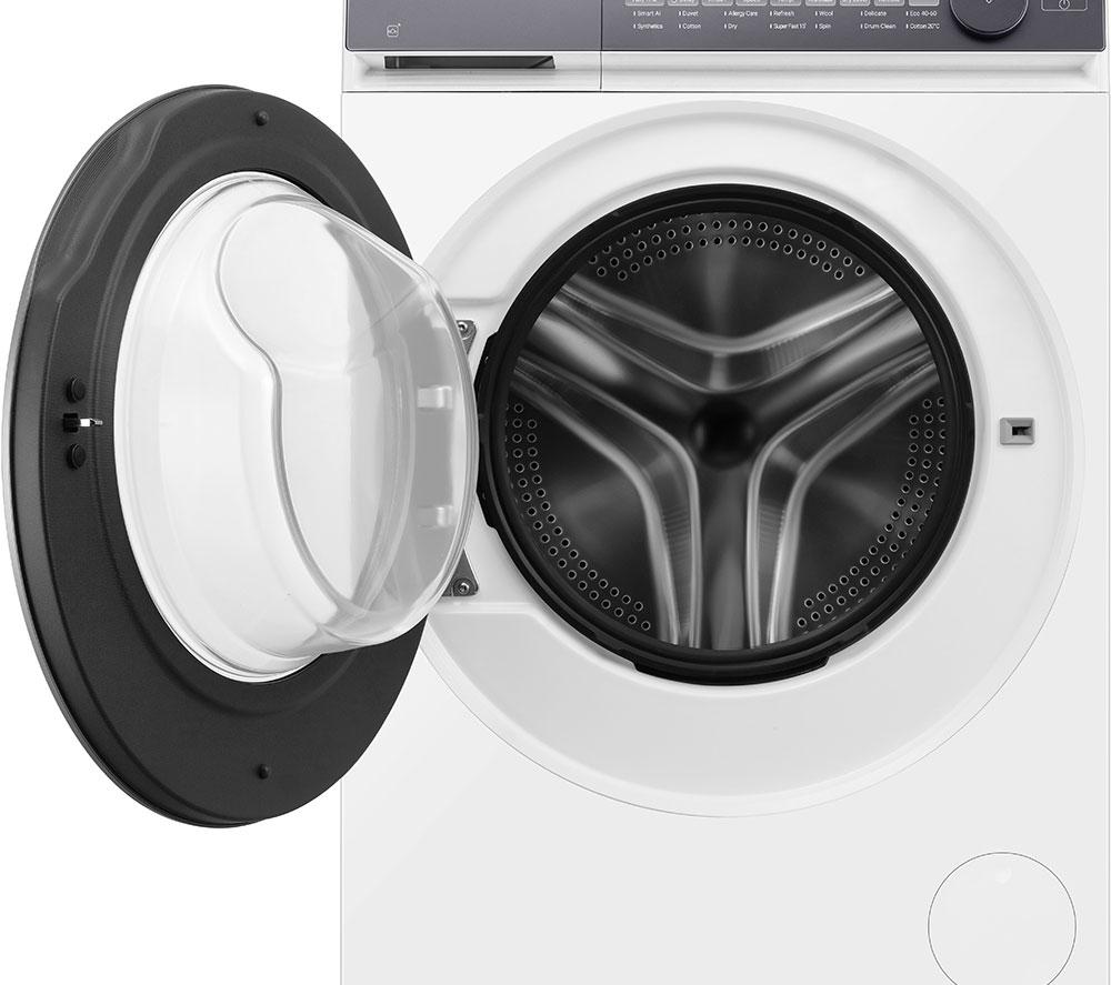 HAIER X Series 7 HWD100-B14367UUK Waschtrockner, 10 kg, WLAN – Weiß