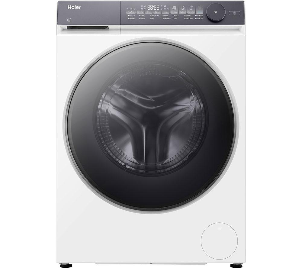 HAIER X Series 7 HWD100-B14367UUK WiFi-enabled 10 kg Washer Dryer - White