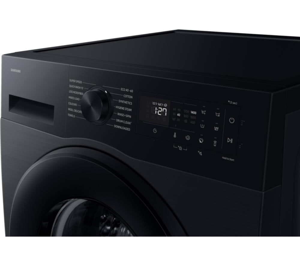 SAMSUNG Series 5 AI Energy WW10FG5U34ABEU WiFi-enabled 10 kg 1400 Spin Washing Machine - Black
