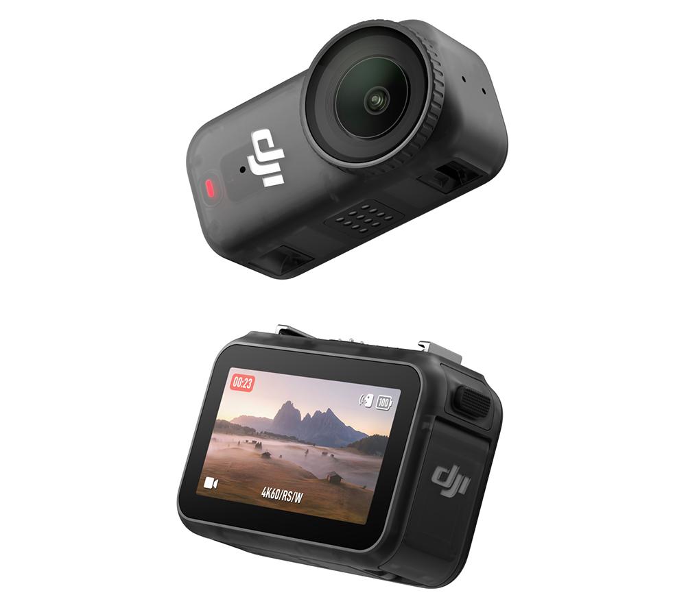 DJI Osmo Nano Standard Combo 4K Ultra HD Action Camera - Black, 128 GB