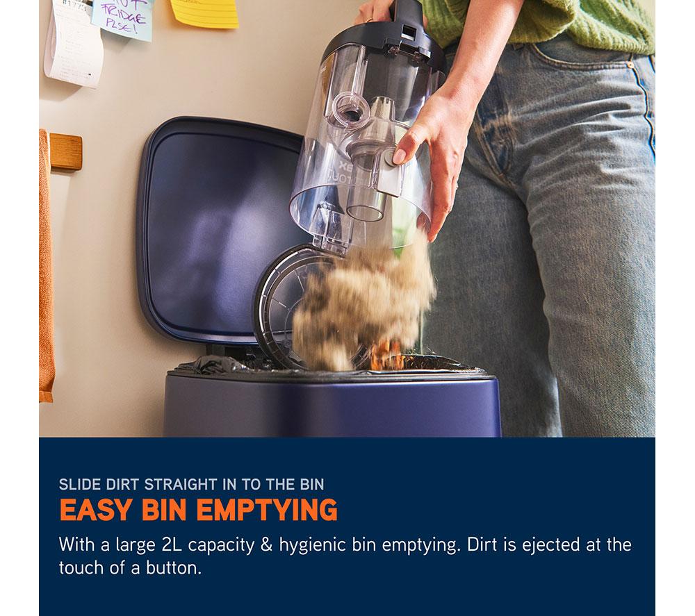 VAX LiftOut Multi Pet-Design Upright Bagless Vacuum Cleaner - Navy & Titanium