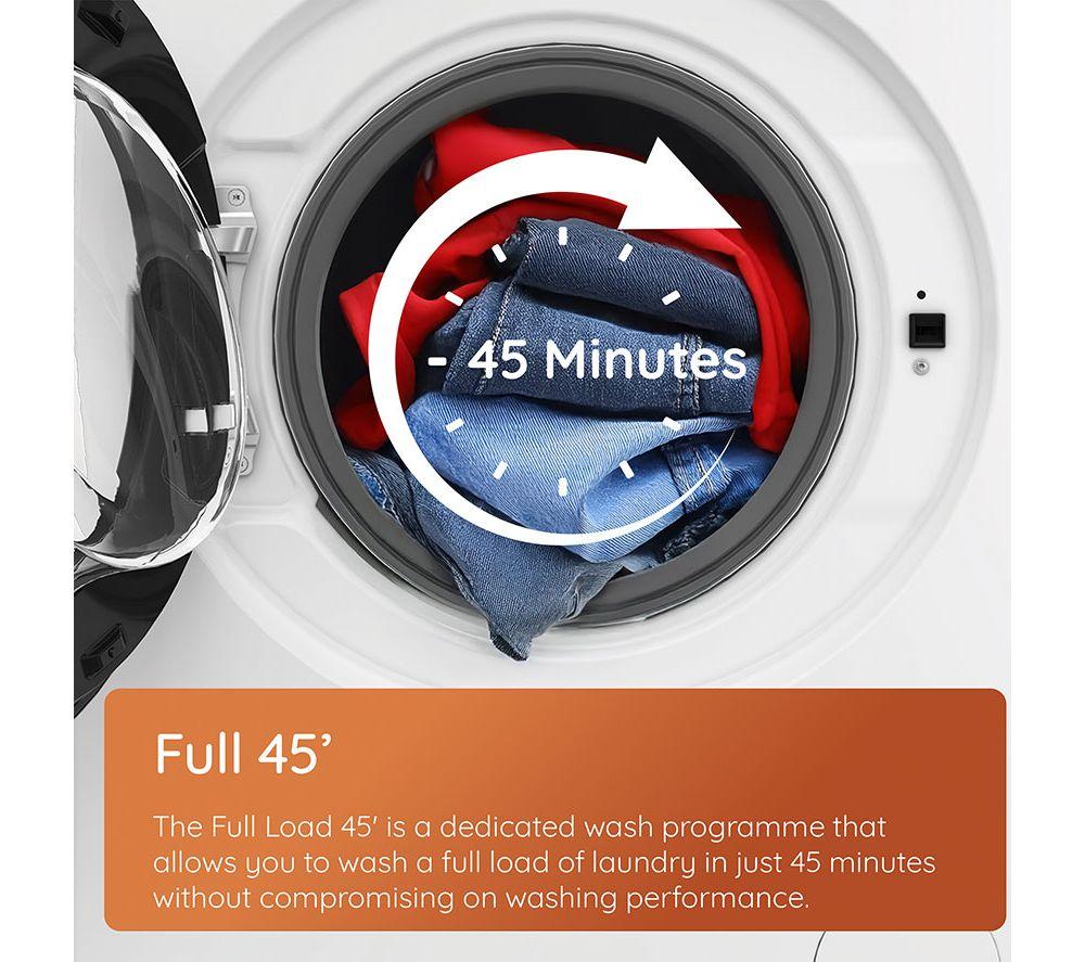 HOTPOINT FabricCare HBCA 123G CARE UK 12 kg 1400 Spin Washing Machine - Grey