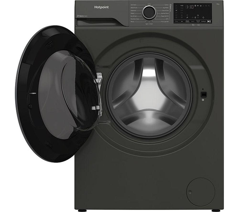 HOTPOINT FabricCare HBCA 123G CARE UK 12 kg 1400 Spin Washing Machine - Grey