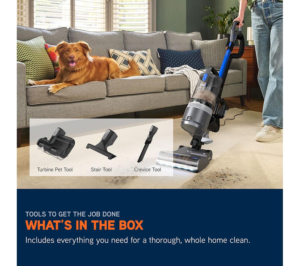VAX LiftOut Reach Pet Upright Bagless Vacuum Cleaner - Graphite & Blue