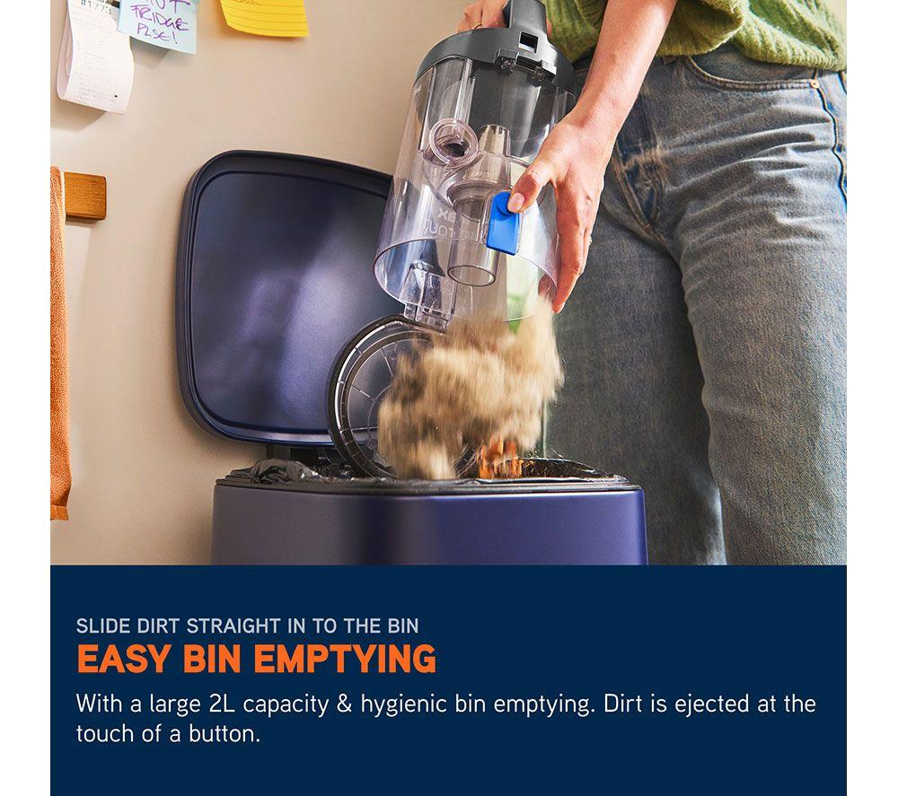 VAX LiftOut Reach Pet Upright Bagless Vacuum Cleaner - Graphite & Blue