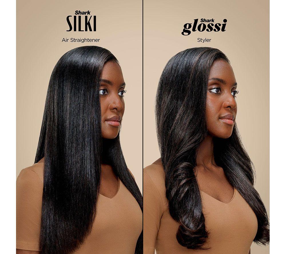 SHARK Glam Straight, Waves & Curls HD6052SUK Multi-Styler - Gold
