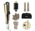 SHARK Glam Straight, Waves & Curls HD6052SUK Multi-Styler - Gold