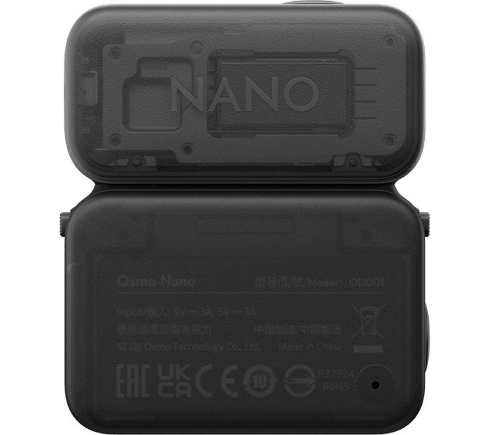 DJI Osmo Nano Standard Combo 4K Ultra HD Action Camera - Black, 64 GB