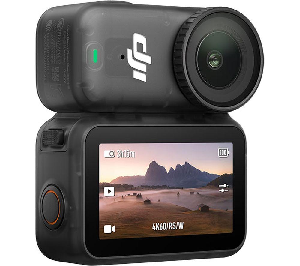 DJI Osmo Nano Standard Combo 4K Ultra HD Action Camera - Black, 64 GB