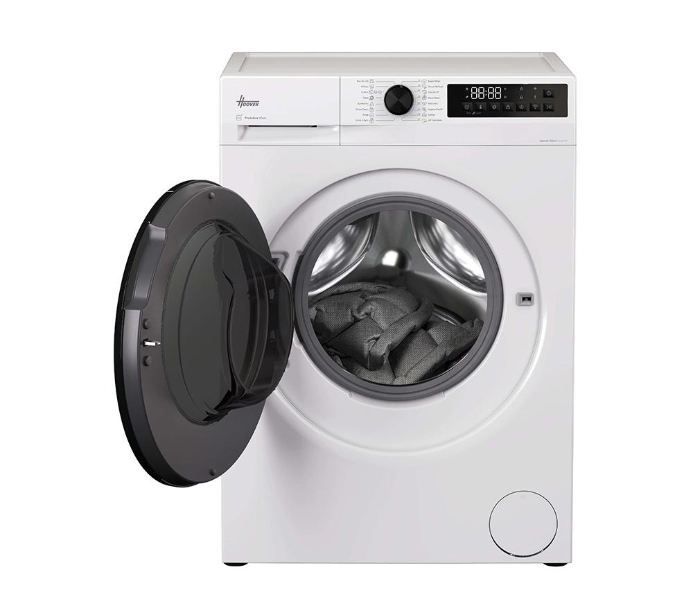 HOOVER Pro Wash Serie 3 HBWR 496B8-80 WLAN-fähiger 9 kg Waschtrockner – Weiß