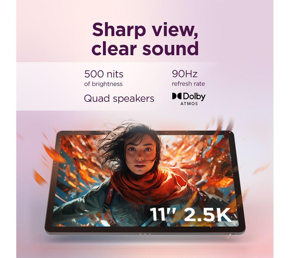 LENOVO Idea Tab 11" Tablet - 128 GB, Luna Grey