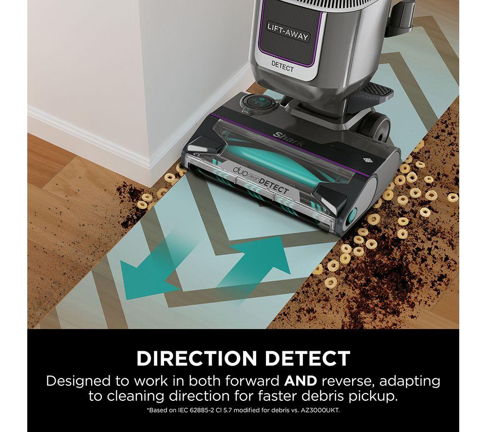 SHARK Detect Pet Pro with DuoClean LA450UKT Upright Bagless Vacuum Cleaner - Graphite Grey