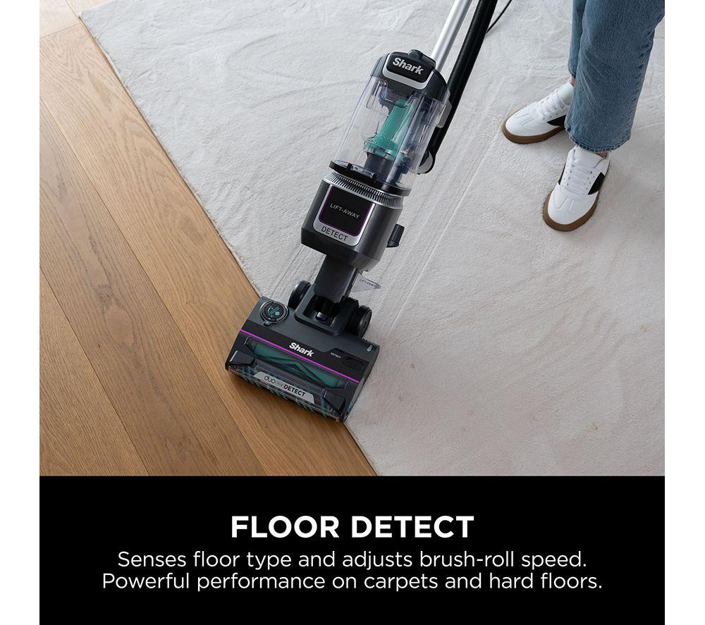 SHARK Detect Pet Pro with DuoClean LA450UKT Upright Bagless Vacuum Cleaner - Graphite Grey