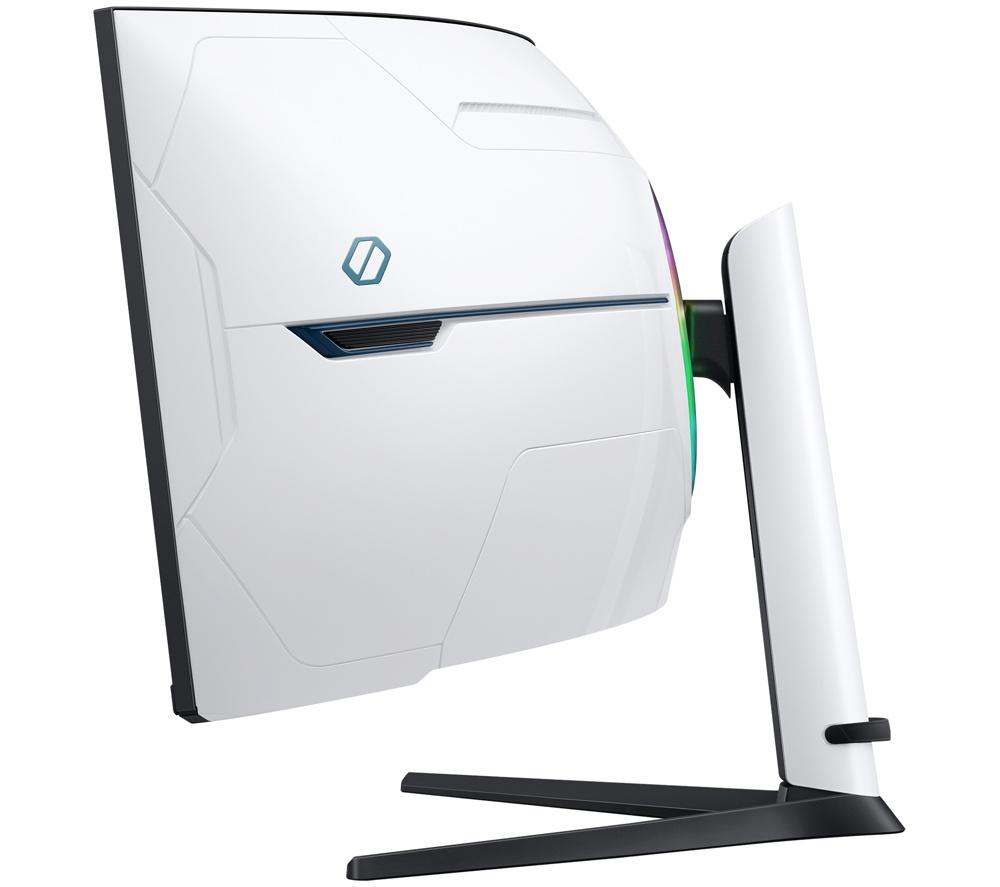 SAMSUNG Odyssey Neo G9 LS57CG952NUXXU 8K UHD 57" Curved Mini-LED-Gaming-Monitor – Schwarz & Weiß