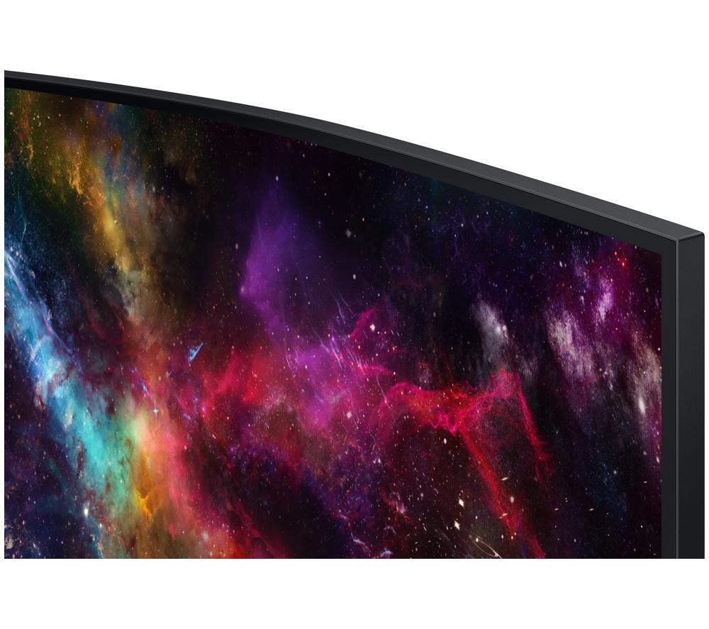 SAMSUNG Odyssey Neo G9 LS57CG952NUXXU 8K UHD 57" Curved Mini-LED-Gaming-Monitor – Schwarz & Weiß